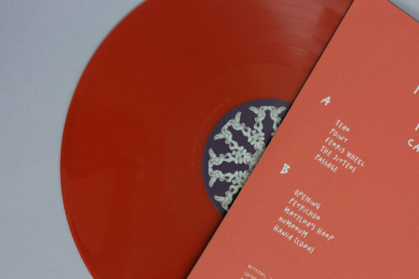 tymek papior winyl red vinyl