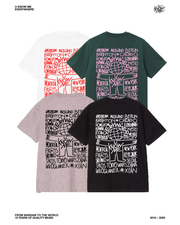 u know me everywhere t-shirt ludzik