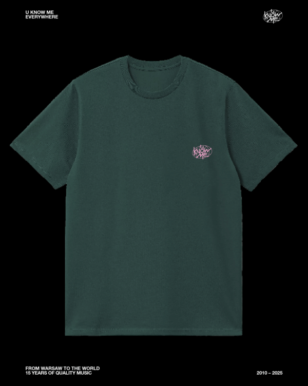 u know me everywhere t-shirt ludzik green