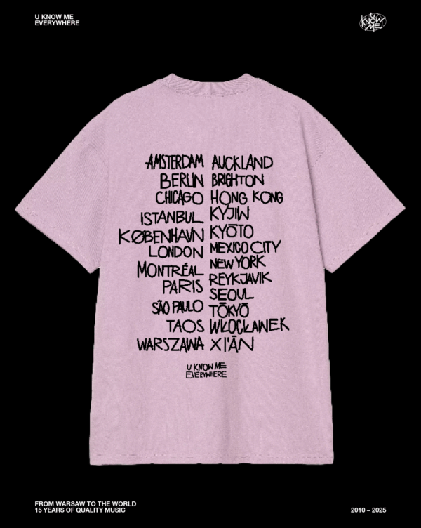 U Know Me Everywhere - MIASTA (koszulka) - obrazek 5