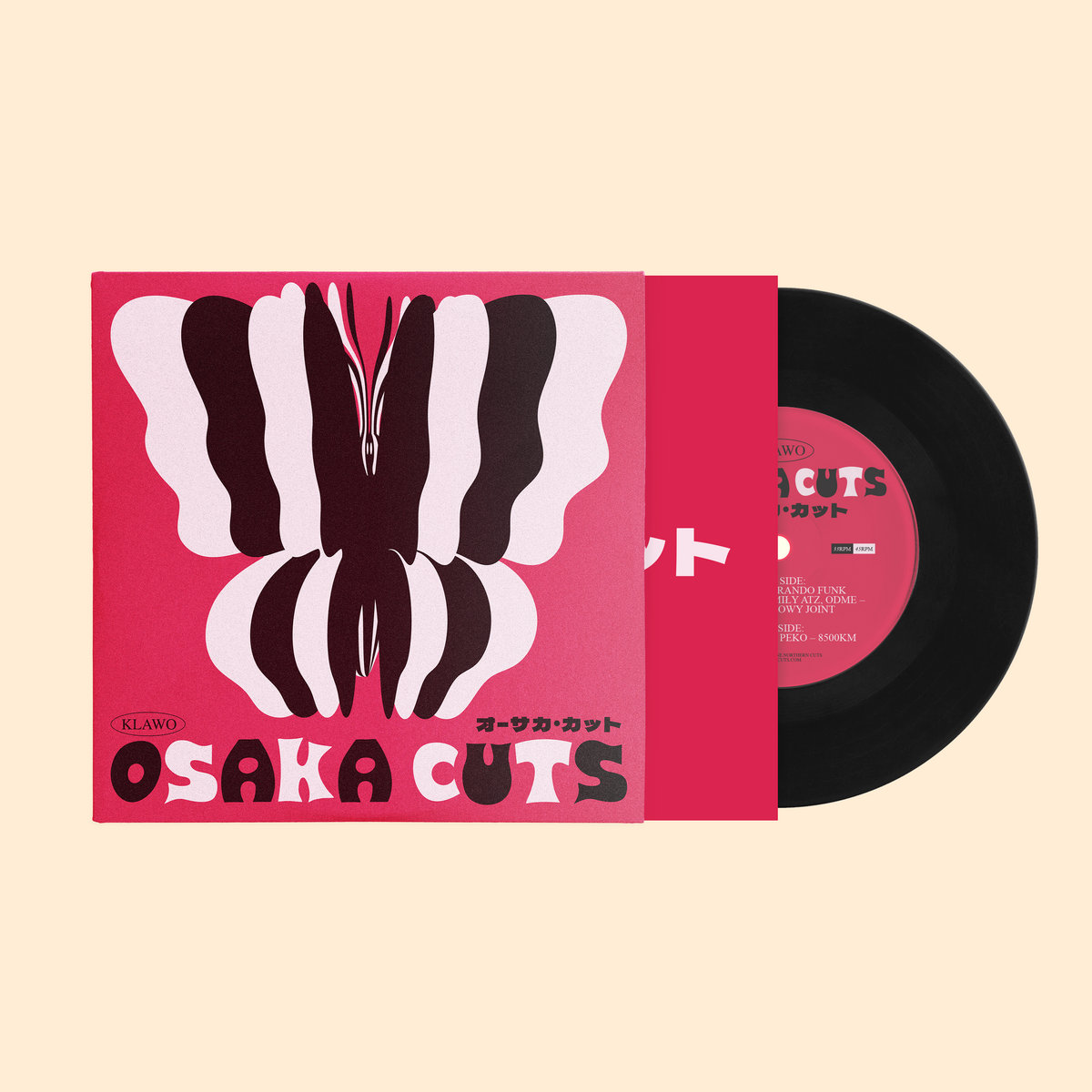 klawo osaka cuts vinyl winyl 7 inch