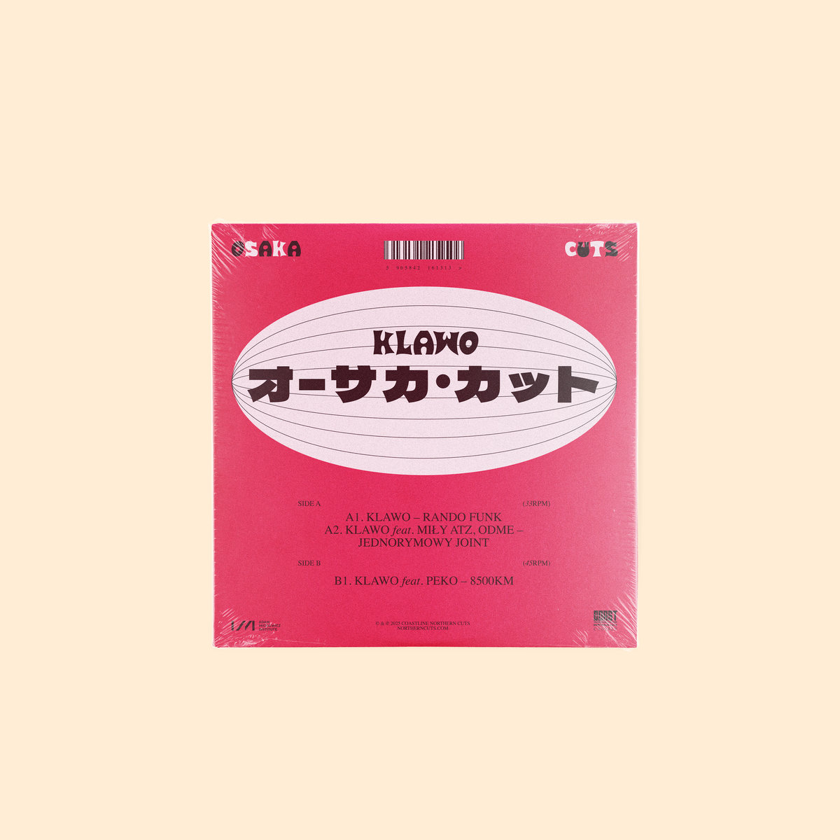 Klawo - Osaka Cuts 7" (winyl) - obrazek 2