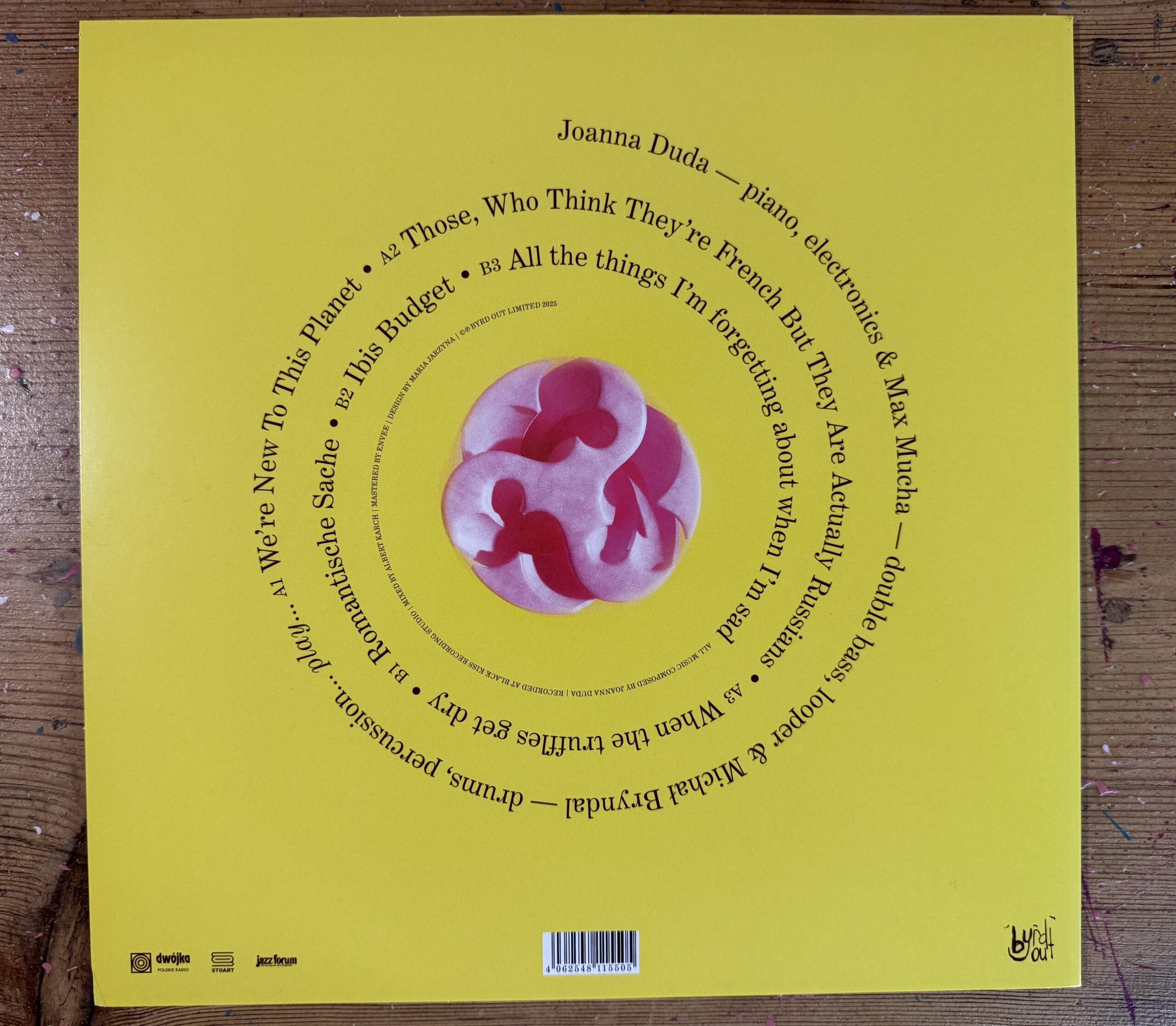 Joanna Duda Trio winyl vinyl record Delighted