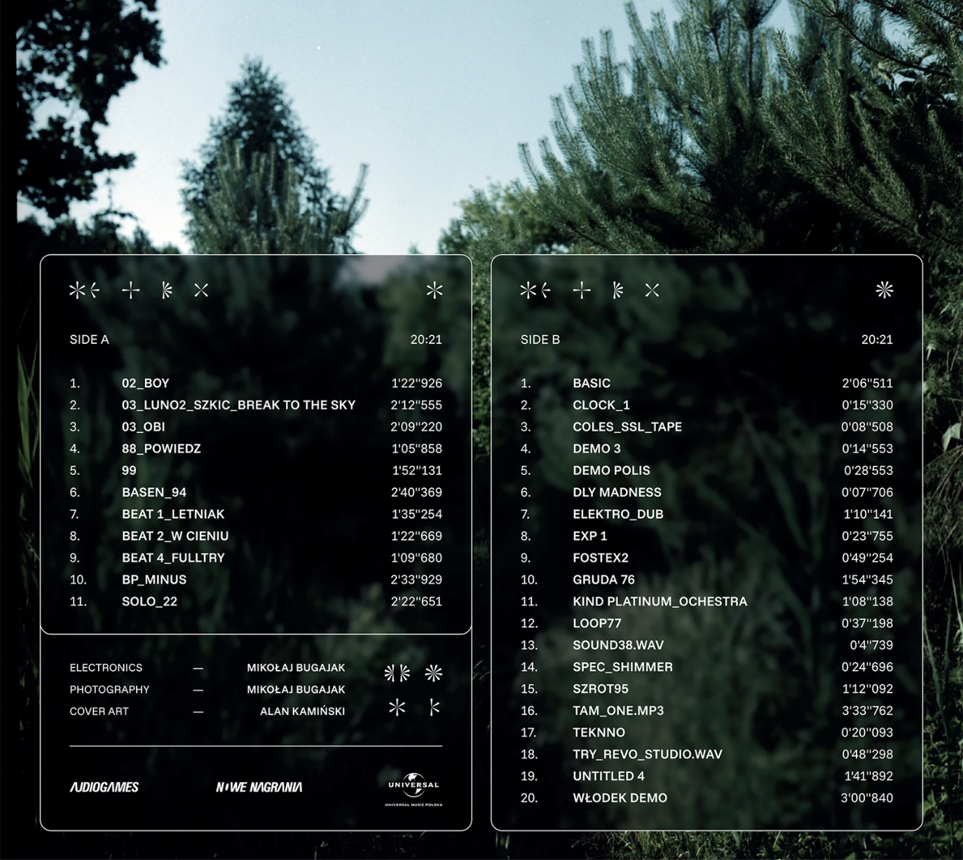 UNRILIŚCIE LP NOON winyl vinyl regular black