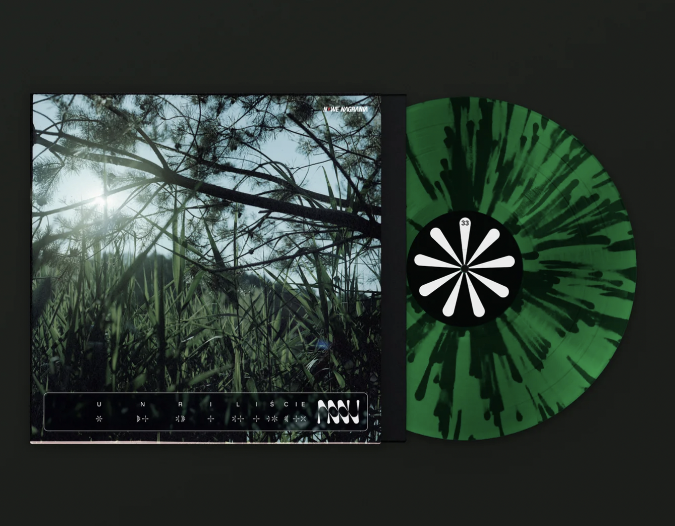 UNRILIŚCIE LP NOON winyl vinyl green limited