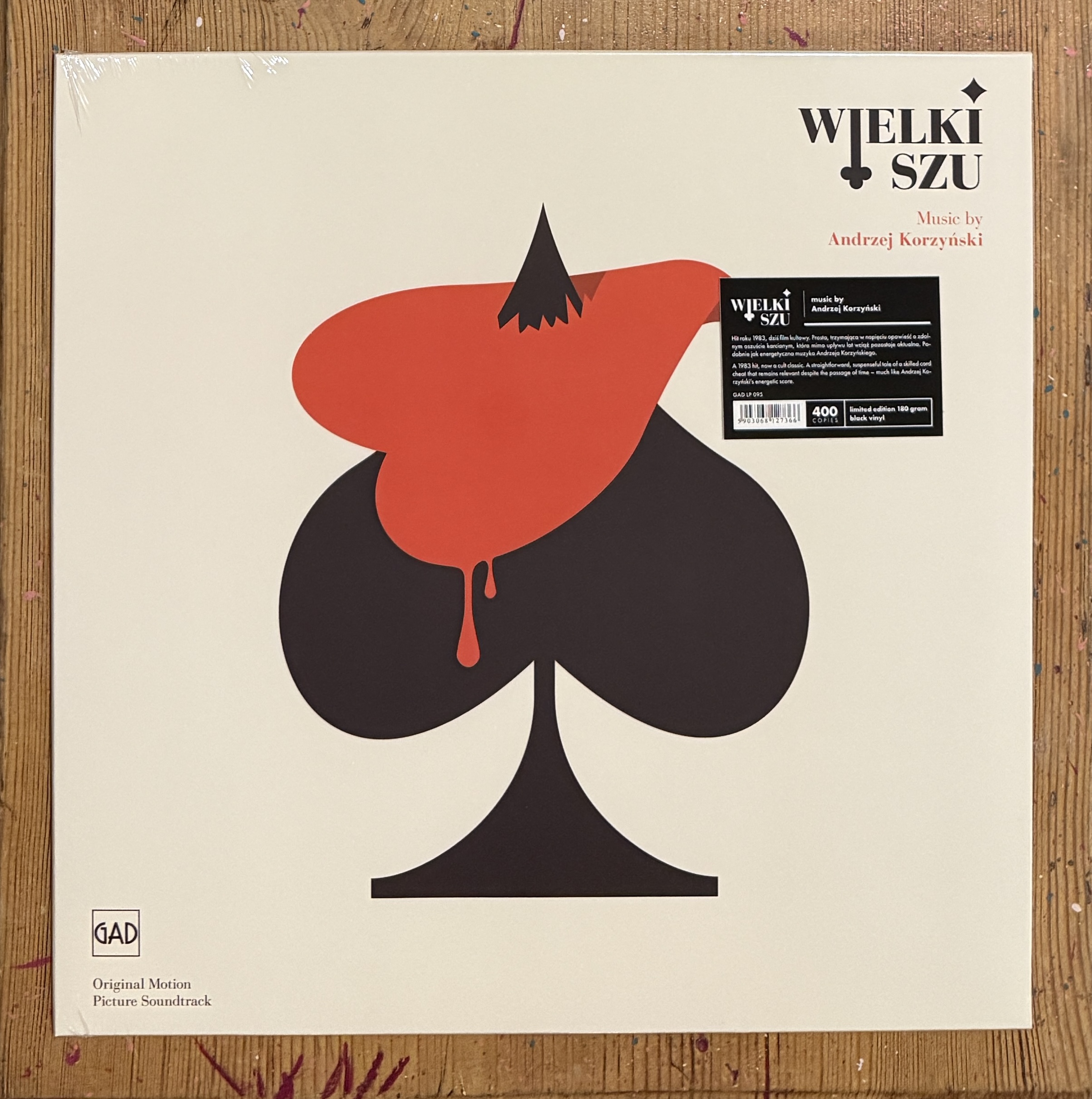 winyl wielki szu amdrzej korzyński vinyl record black