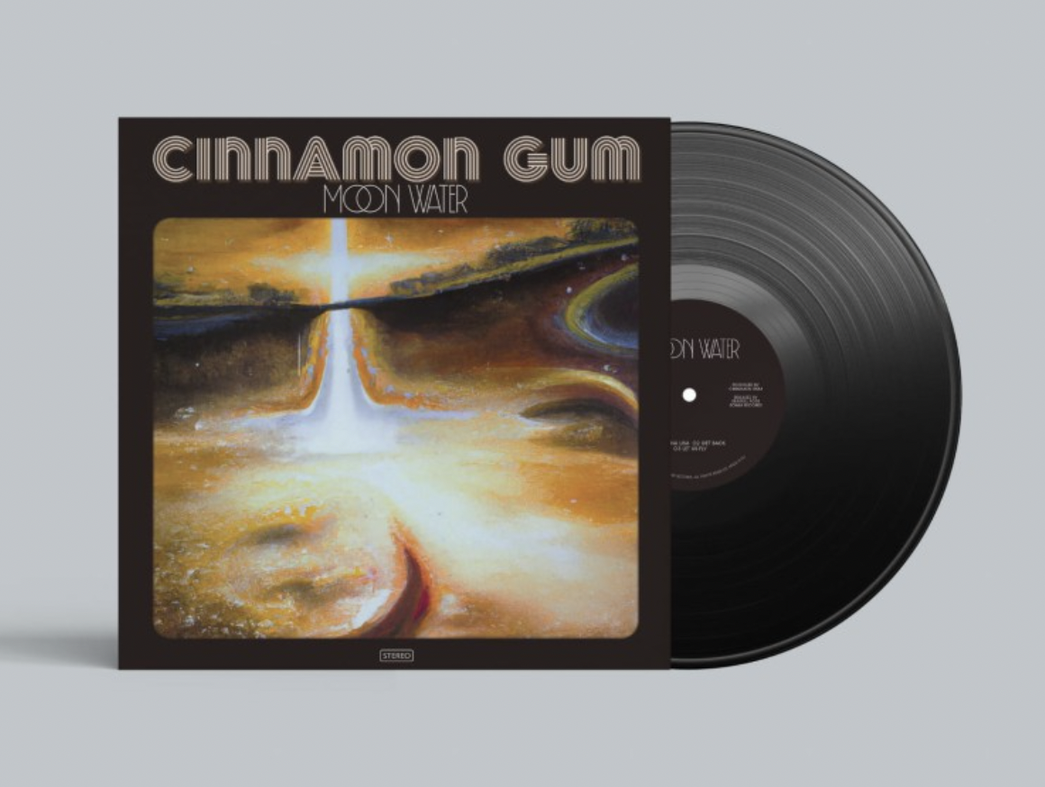 Cinnamon Gum - Moon Water winyl vinyl black